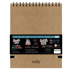 OOLY - Skitseblok - DIY - Hvid 20,5x26,5 cm