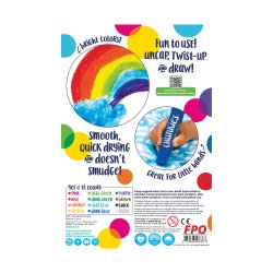 OOLY - Malestift 12 stk - Chunkies Original