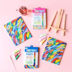 OOLY - Akrylmaling s&#230;t - Paintology - Pastel