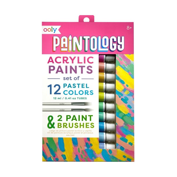 OOLY - Akrylmaling s&#230;t - Paintology - Pastel