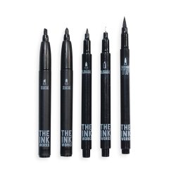 OOLY - Sort pen 5 stk - The Ink Works