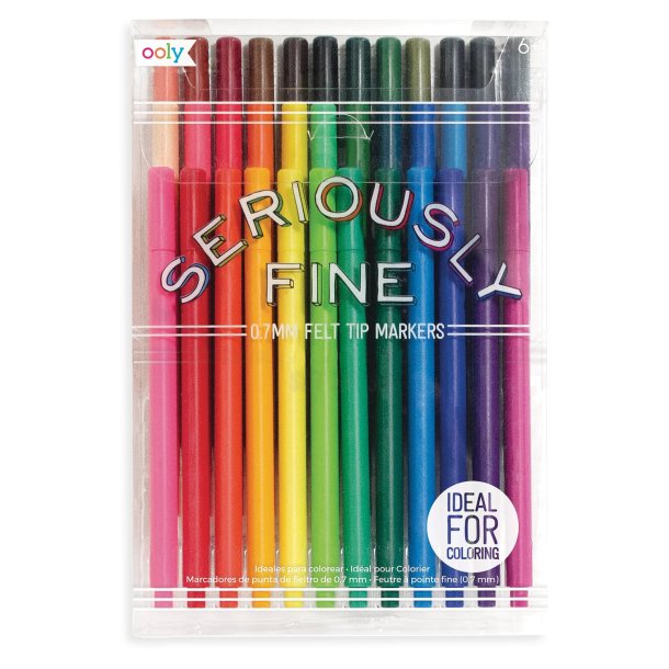 OOLY - Tusser 36 stk - Seriously Fine 0,7 mm