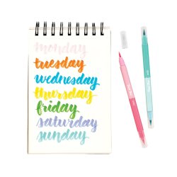 OOLY - Penseltusser 12 stk - Dobbeltsidet - Dual Tone