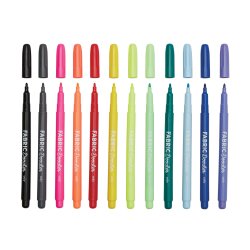 OOLY - Tekstil tusser 12 stk - Doodlers