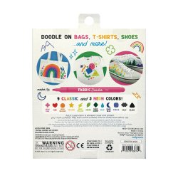 OOLY - Tekstil tusser 12 stk - Doodlers