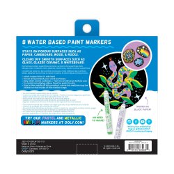 OOLY - Akryl tusser 8 stk - Vivid Pop Classic