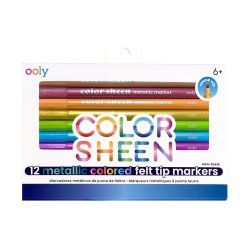 OOLY - Tusser 12 stk - Color Sheen Metallic