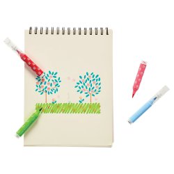 OOLY - Penseltusser med stempel 18 stk - Stampables