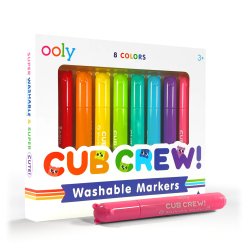 OOLY - Afvaskelige tusser 8 stk - Cub Crew