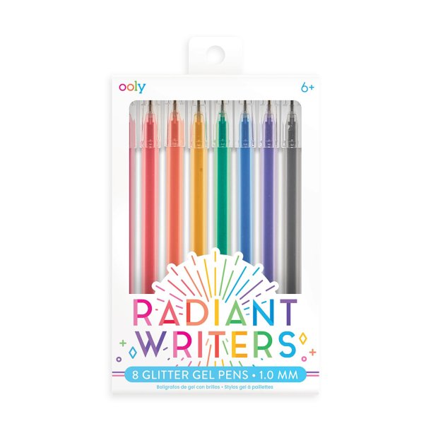 OOLY - Gelpen 8 stk - Radiant Writers Glitter