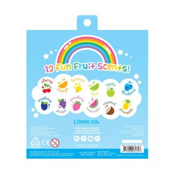 OOLY - Gelpen med duft 12 stk - Yummy Yummy Glitter