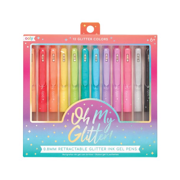 OOLY - Gelpen 12 stk - Oh My Glitter