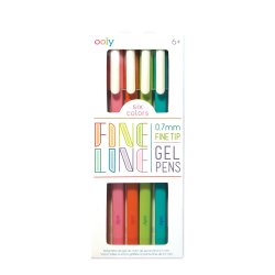 OOLY - Gelpen 6 stk - Fine Line