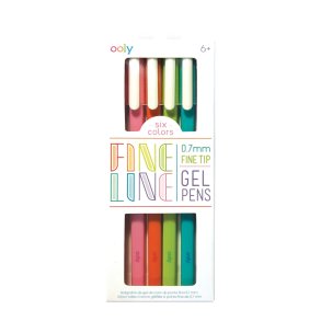 OOLY - Gelpen 6 stk - Fine Line