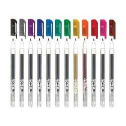 OOLY - Gelpen med duft 12 stk - Very Berry Strawberry