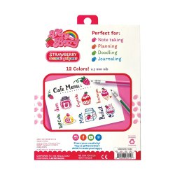 OOLY - Gelpen med duft 12 stk - Very Berry Strawberry