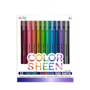 OOLY - Gelpen 12 stk - Color Sheen Metallic