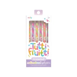 OOLY - Gelpen med duft 6 stk - Tutti Fruitti