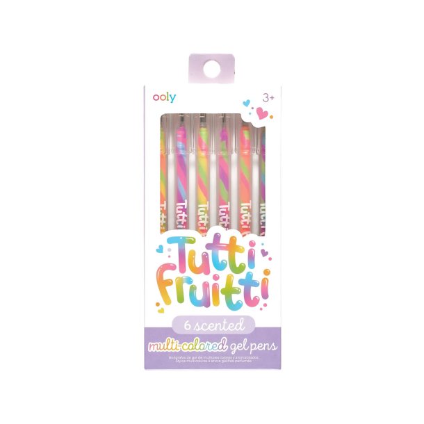 OOLY - Gelpen med duft 6 stk - Tutti Fruitti
