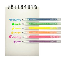 OOLY - Gelpen med duft 6 stk - Yummy Yummy Neon