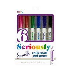 OOLY - Rollerball gelpen 6 stk - Seriously Smooth Colour