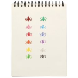 OOLY - Farvekridt af bivoks 12 stk - Brilliant Bee