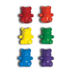 OOLY - Farvekridt 6 stk - Cuddly Cubs Bear