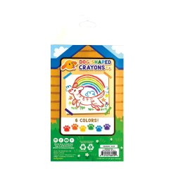 OOLY - Farvekridt 6 stk - Pawsome Pups