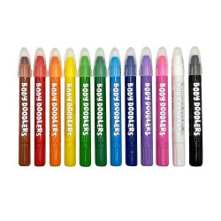 OOLY - Ansigtsmaling 12 stk - Face and Body Doodlers