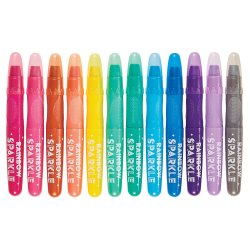 OOLY - Gel farvekridt 12 stk - Rainbow Sparkle Watercolor Metallic