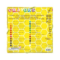 OOLY - Farvekridt af bivoks 24 stk - Brilliant Bee