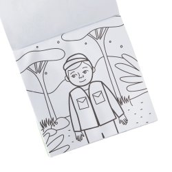 OOLY - Farvekridt og malebog - Safari - Carry Along