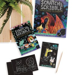 OOLY - Ridsekort - Friendly Fish - Mini Scratch &amp; Scribble