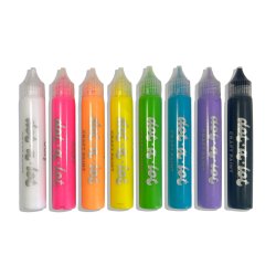 OOLY - 3D effekt prikmaling 8 stk - Dot-a-Lot Bright