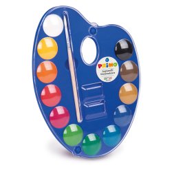 PRIMO - Vandfarve palette 12 farver - S Artist