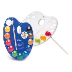 PRIMO - Vandfarve palette 12 farver - S Artist
