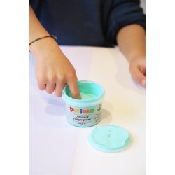 PRIMO - Fingermaling 6 bøtter - Pastel