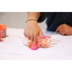 PRIMO - Fingermaling 6 bøtter - Neon