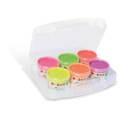 PRIMO - Fingermaling 6 bøtter - Neon