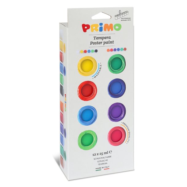PRIMO - Plakatmaling 12 bøtter