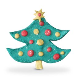 PRIMO - Selvhærdende ler 250g - Grøn glimmer