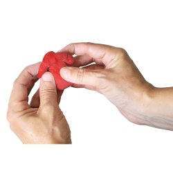 PRIMO - Selvhærdende ler 250g - Rød glimmer