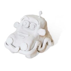 PRIMO - Selvhærdende ler 500g - Hvid