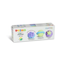 PRIMO - Modellervoks - 3 bøtter 100g - Pastel