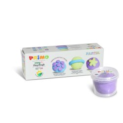PRIMO - Modellervoks - 3 bøtter 100g - Pastel