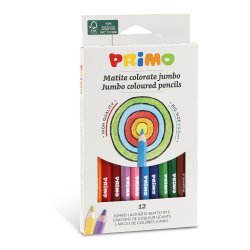 PRIMO - Jumbo farveblyanter 12 stk
