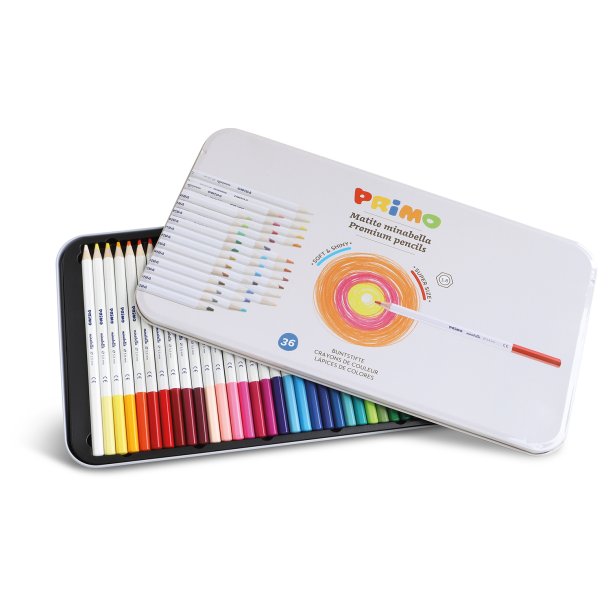 PRIMO - Farveblyanter 36 stk - Minabella
