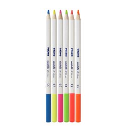 PRIMO - Farveblyanter 6 stk - Minabella - Neon