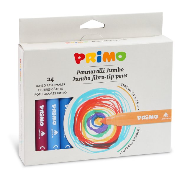 PRIMO - Jumbo tusser 24 stk