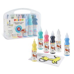 PRIMO - Vinduesmaling - 6 flasker 75 ml